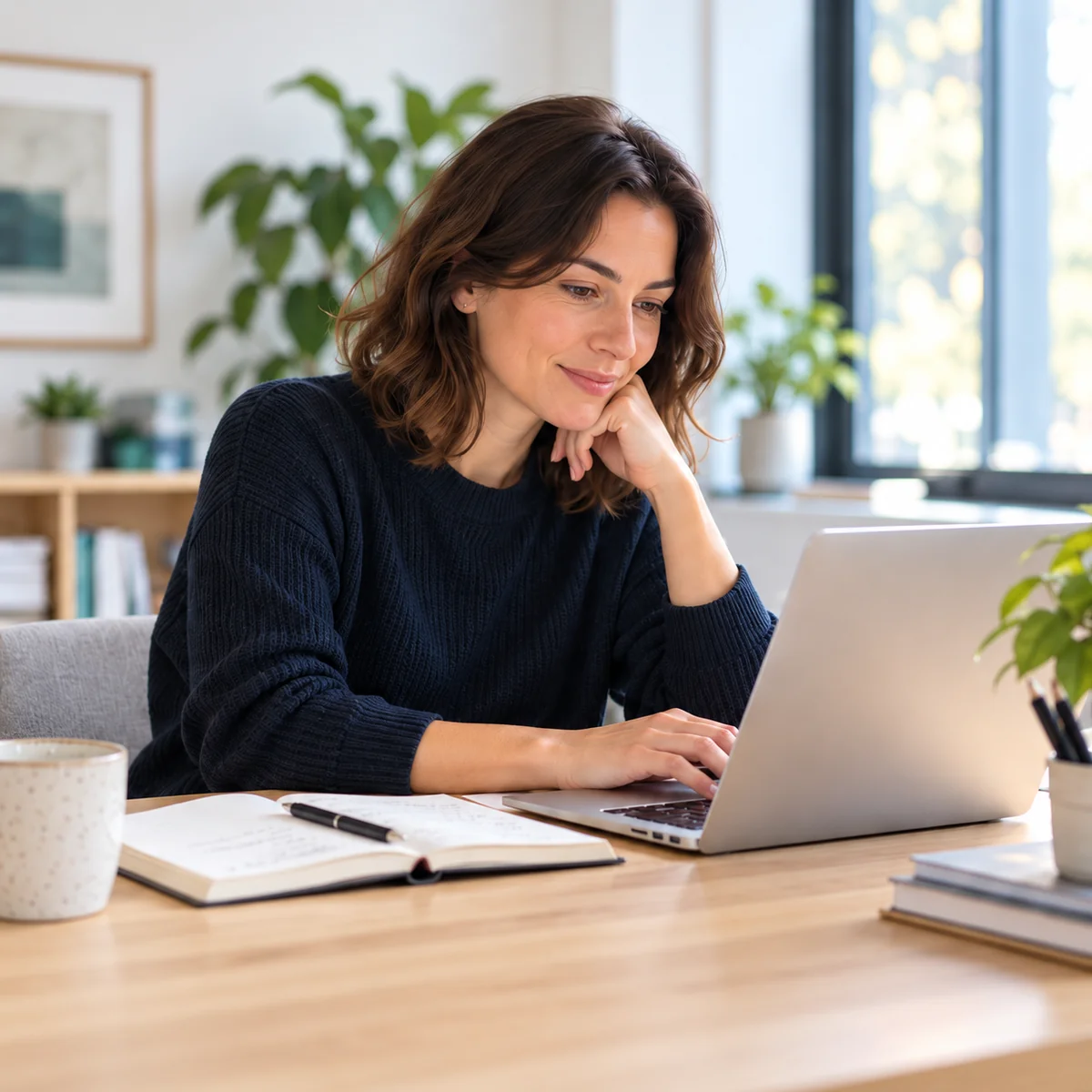 Gestione dei contenuti e degli aggiornamenti online da una postazione di lavoro.